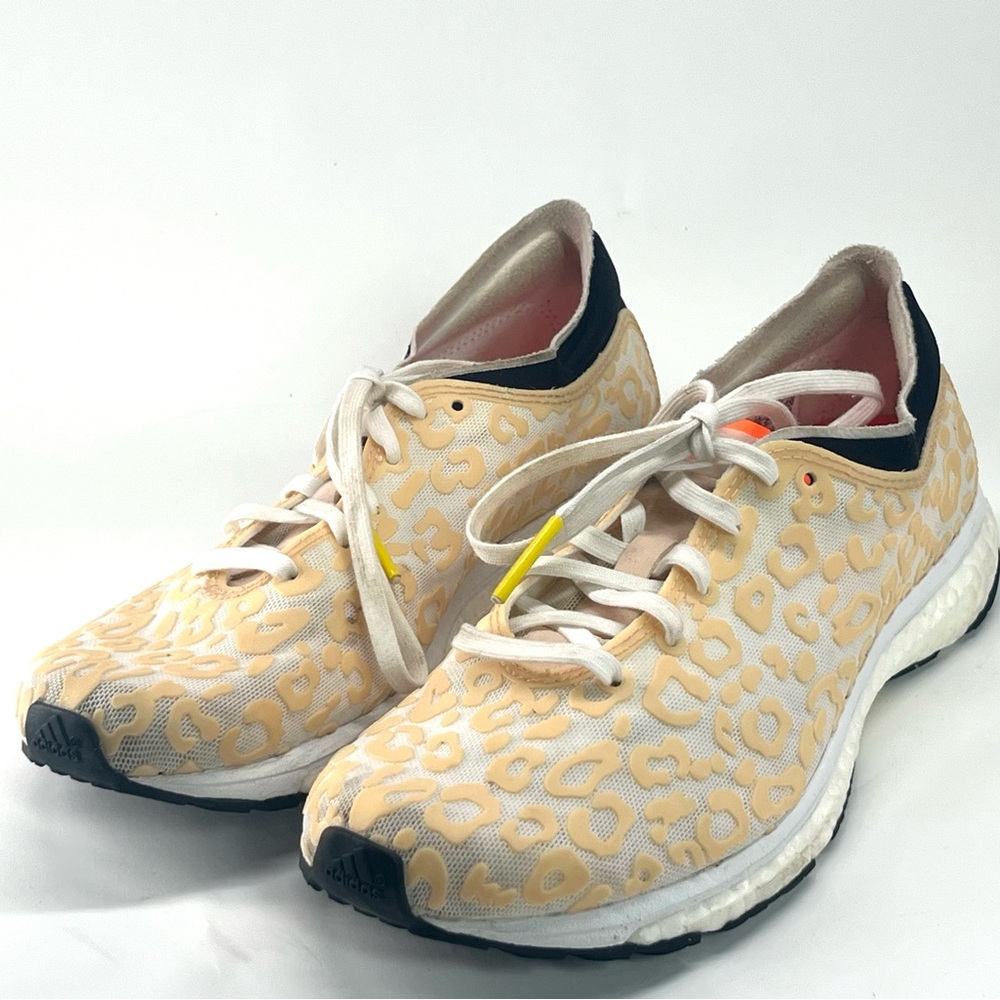 Stella McCartney Adidas Cheetah Print Lace Up Sneakers 5